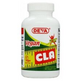 Vegan CLA Conjugated Linoleic Acid 90 vcaps By Deva Vegan Vitamins