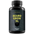 Beard Grow XL Vegan Beard Grower Facial Hair Supplement Men Hair Growth Vitamins