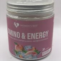 Women’s Best Amino + Energy Ice Tea Peach Sealed 05/2025