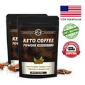 2 x 50g Keto Coffee Powder Slimming Drinks Low Calorie Appetite Suppression