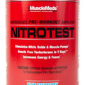 MuscleMeds NITROTEST Nitric Oxide Test Booster Pre-Workout 30 Serv Watermelon