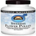 Source Naturals Swedish Flower Pollen Extract Supplement, Supports Prostate Func