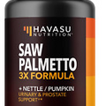 Saw Palmetto Prostate Supplement 120 Capsules Urinary Bladder Support Caps 1 Pk