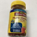 Mens Multivitamin Supplement Gummies w/ Omega 3s & B Vitamins(80ct) exp 04/24