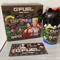 GFUEL Contra Rapid Fire Collector's Box + Shaker Cup & Sticker ONLY G FUEL