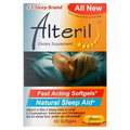 Alteril Natural Sleeping Aid Softgels, 60 ct