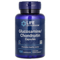 Life Extension Glucosamine Chondroitin Capsules 100 Capsules Egg-Free, Fish