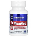 Enzymedica MucoStop 48 Capsules Casein-Free, Dairy-Free, Egg-Free, Gluten-Free,