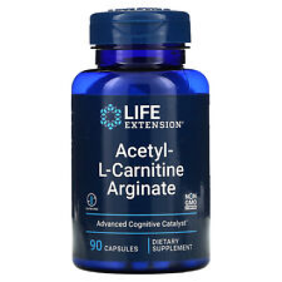 Acetyl-L-Carnitine Arginate, 90 Capsules