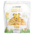 Kids, Omega-3, Tropical Orange + Vitamin D, 120 Single Serving Squeeze Shots,