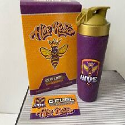GFUEL Hive Nectar Supreme Hydration Collector's Box + Metal Shaker ONLY G FUEL