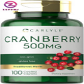 Cranberry Pills | 500Mg | 100 Caplets | Vegetarian, Non-Gmo, Gluten Free Supplem