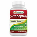 Serrapeptase 40000 SPUs 180 Caps By Best Naturals