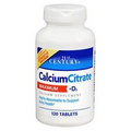 21st Century Calcium Citrate Maximum + D3 Tablets 120 Tabs By 21st Century