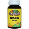 Niacin 250 mg 100 tabs By Nature's Blend