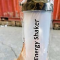 Water Bottle Shaker Bottle 24oz w/ Shaker Ball Leak Proof - Black