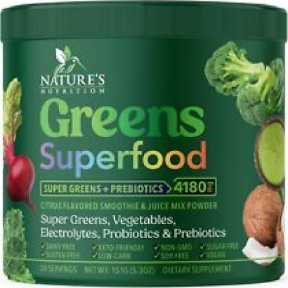 Organic Super Greens Powder Superfood - Original Organic Greens Superfood