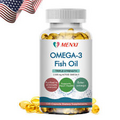 Omega 3 Fish Oil Capsules 3x Strength 2500mg EPA & DHA,Highest Potency 120 Pills