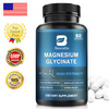 Magnesium Glycinate 350MG High Absorption,Improved Sleep,Stress & Anxiety Relief