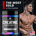CREATINE Monohydrate - Muscle Building - Enhanced Strength & Performance