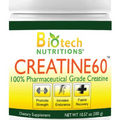 Biotech Nutritions Creatine 60 Dietary Supplement, 300 Gram by Biotech Nutritions