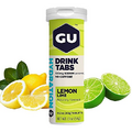 GU Energy Labs Brew Electrolyte Energy Drink Tablets, Enhanced Endurance Sports Drink for Running, Cycling, Triathlon, Lemon Lime, 73 Gram
