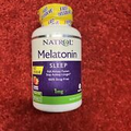 Natrol Melatonin 1 mg Fast Dissolve Tablets 200 Sleep Aid Strawberry Exp 3/24