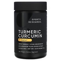 Sports Research Turmeric Curcumin C3 Complex 500 mg 120 Softgels Dairy-Free,