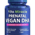Prenatal DHA Supplements - Vegan 800mg DHA DPA Plant Based Omega