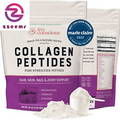 Collagen Peptides Powder - Naturally-Sourced Hydrolyzed Collagen Powder - Hair,