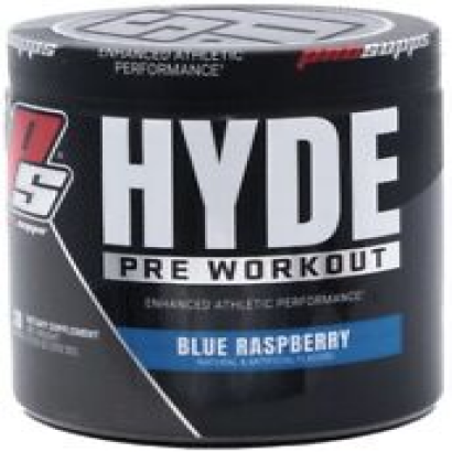 Pro Supps Hyde Preworkout, 30Srv Energy Muscle Powder, Blue Raspberry Sealed
