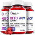Metabolic Solutions Keto Gummies- Metabolic ACV Gummy Weight Loss ORIGINAL-3Pack