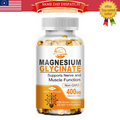 Magnesium Glycinate 400 MG 120Capsules High Absorption Magnesium Reduce Stress