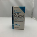 SLO-NIACIN Polygel Controlled-Release Niacin 500mg Tablet - 100 Count