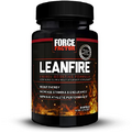 FORCE FACTOR LeanFire Thermogenic Pre Workout and Fat Burner with Green Tea Extract to Increase Energy, Boost Metabolism, Burn Fat, Build Lean Muscle, and Enhance Mental Clarity, 30 Capsules
