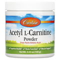 Carlson Labs Acetyl-L-Carnitine Amino Acid Powder 3 53 oz 100 g Gluten-Free,