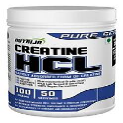 Immune Support Vegetarian Unflavored Creatine HCL 100% Muscle Growth 100 Grams