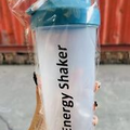 Water Bottle Shaker Bottle 24oz w/ Shaker Ball Leak Proof - Blue