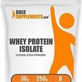 BULKSUPPLEMENTS.COM Hydrolyzed Whey Protein Isolate - Isolate Protein Powder ...