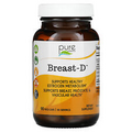Breast-D, Supports Breast, Prostate & Vascular Health, 90 Vegetarian Capsules