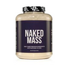 NAKED MASS - Natural Weight Gainer Protein Powder - 8lb Bulk, GMO Free, Glute...