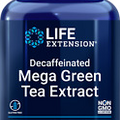 Life Extension Decaffeinated Mega Green Tea Extract 100 Veg Capsules NO CAFFEINE