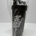 VShred Black Shaker Cup Sport Bottle 20 oz.  BPA Free New