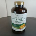 Vitamin C 1000mg | 500 Caplets | Ascorbic Acid with Wild Rose Hips | by Carlyle