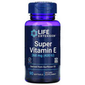 Life Extension Super Vitamin E  268mg 400 IU 90gels Non Synthetic  All Natural
