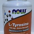 NOW FOODS - L-Tyrosine 750 mg - Extra Strength - 90 Veg Capsules - BB 05/2026