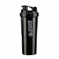 Shaker Bottle 5 Layers 500ml  Protein Powder Shake Cup Large Body-Building New