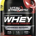 VitalStrength 100% Premium Whey Protein 1kg Chocolate Blast