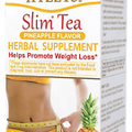 Hyleys Slim Tea Pineapple Flavor - Weight Loss Herbal Supplement Cleanse and Det