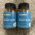 2 Count Yumm Beach Ready Bites Gummies- 60 count. Expiration date